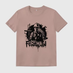 Мужская футболка хлопок Прораб граффити