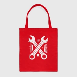 Шоппер BioNature Белые рожковые ключи