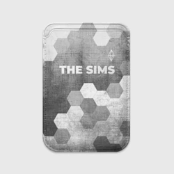 Картхолдер Magsafe магнитный The Sims - grey gradient посередине