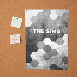 Постер The Sims - grey gradient посередине - фото 2