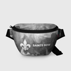 Поясная сумка 3D Saints Row - grey gradient по-горизонтали