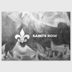 Поздравительная открытка Saints Row - grey gradient по-горизонтали