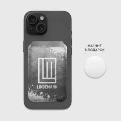 Картхолдер Magsafe магнитный Lindemann - grey gradient - фото 2