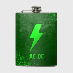 Фляга AC DC - green gradient