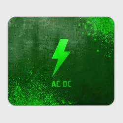 Прямоугольный коврик для мышки AC DC - green gradient