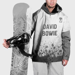 Накидка на куртку 3D David Bowie - white gradient посередине