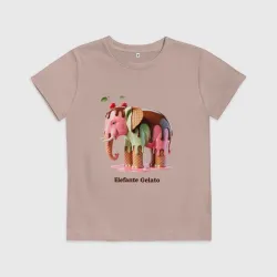 Детская футболка хлопок Брейнрот - Elefante Gelato