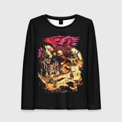 Женский лонгслив 3D Багровый Коатль фабрики - Герои Меча и Магии 3