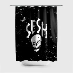 Штора 3D для ванной Sesh