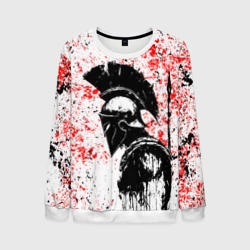 Мужской свитшот 3D Воин Спарты