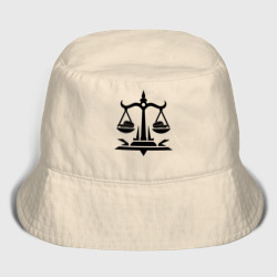 Женская панама хлопок Весы финансиста