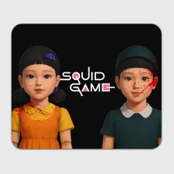 Прямоугольный коврик для мышки Squid Game 3
