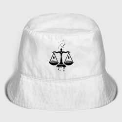 Мужская панама хлопок Весы финансиста