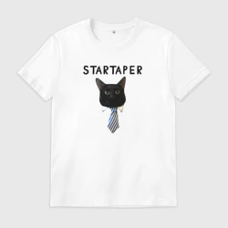 Мужская футболка хлопок Startaper кот