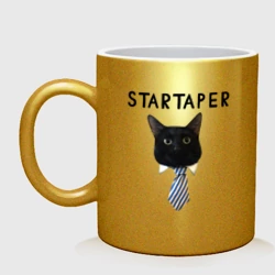 Кружка керамическая Startaper cat