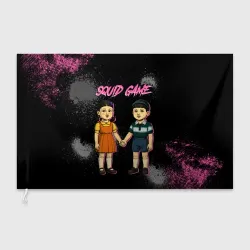 Флаг 3D Squid game 3 season