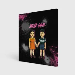 Холст квадратный Squid game 3 season