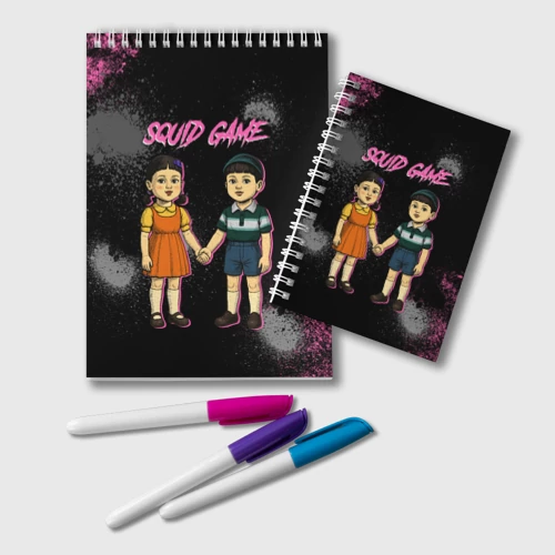 Блокнот Squid game 3 season