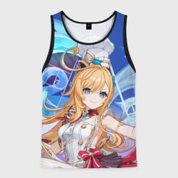 Мужская майка 3D Escoffier Genshin Impact