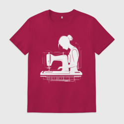 Мужская футболка хлопок Шьющая мастерица