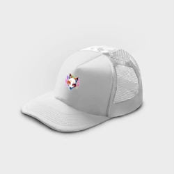 Кепка тракер с сеткой Лисица киберпанк - фото 2