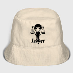 Женская панама хлопок Юный юрист аниме