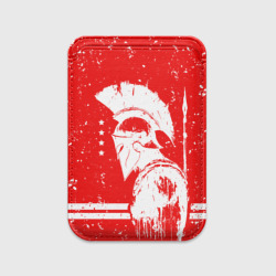 Картхолдер Magsafe магнитный Спартанец - воин спарты