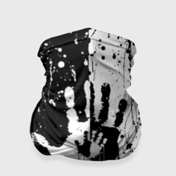 Бандана-труба 3D Антиматерия подтеки