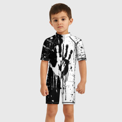 Детский купальный костюм 3D Антиматерия подтеки - фото 2