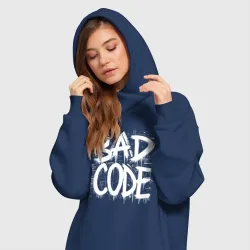 Платье-худи хлопок Bad code - фото 2