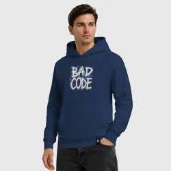 Мужская толстовка хлопок Bad code - фото 2