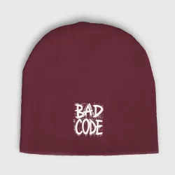 Женская шапка демисезонная Bad code