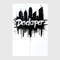 Магнитный плакат 2Х3 Developer с городским пейзажем