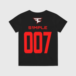 Детская футболка 3D FaZe Clan - S1mple 007