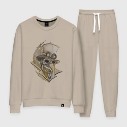 Женский костюм хлопок Доктор с клювом