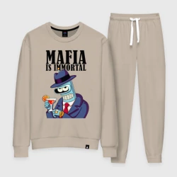 Женский костюм хлопок Мафиози Бендер - мафия бессмертна мем