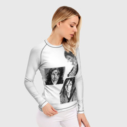 Женский рашгард 3D Миямото Мусаси, Vagabond - фото 2