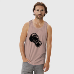 Мужская майка хлопок Боксерская перчатка - фото 2
