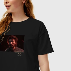 Женская футболка хлопок Oversize Clair Obscur Expedition 33 Gustave - фото 2