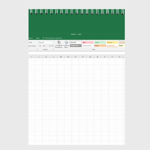 Скетчбук Таблица Excel текстура