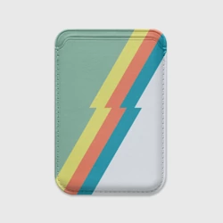 Картхолдер Magsafe магнитный Рок молния Боуи весенняя палитра