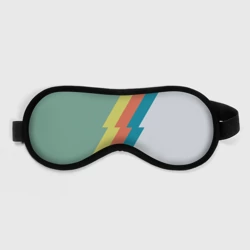 Маска для сна 3D Рок молния Боуи весенняя палитра