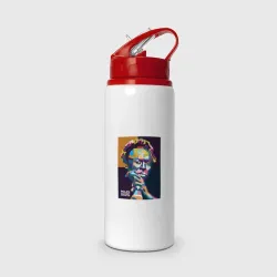 Бутылка для воды с трубочкой Miles Davis