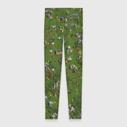 Леггинсы 3D Земли Сопряжения - Герои 3