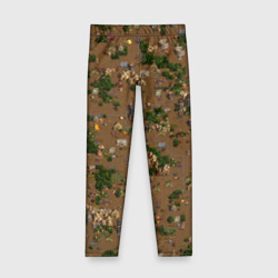 Детские леггинсы 3D Земли Данжа - Герои 3