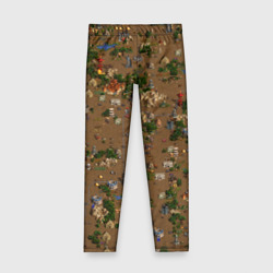 Детские леггинсы 3D Земли Некрополиса - Герои 3