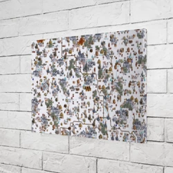 Холст прямоугольный Земли Башни - Герои 3 - фото 2