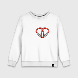 Детский свитшот хлопок Heart carabins