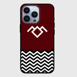 Чехол для iPhone 13 Pro Твин Пикс - лого