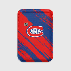 Картхолдер Magsafe магнитный Монреаль Канадиенс - брызги